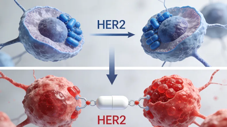免疫组化检测PD-L1表达结果示例