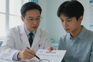 AFP监测与影像学检查对比示意图