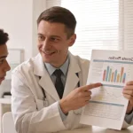 AFP动态变化曲线示意图