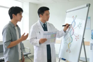 AFP基因染色体定位示意图