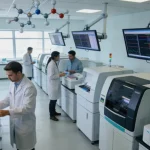 液体活检与组织活检流程对比图