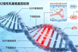 肿瘤基因检测流程示意图