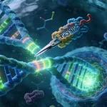 医生与患儿进行基因检测咨询