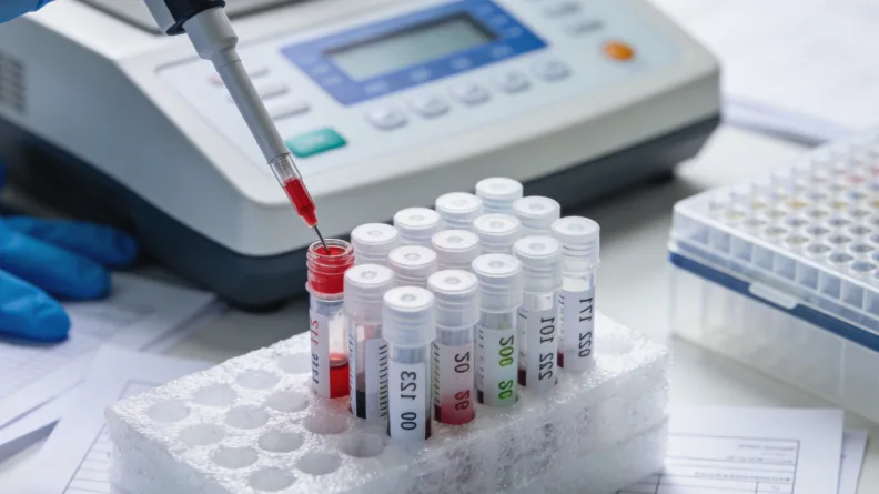 基因检测报告示例图展示关键突变位点