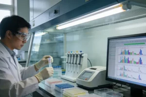 靶向治疗精准打击癌细胞示意图