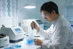 基因检测报告关键指标解读示意图