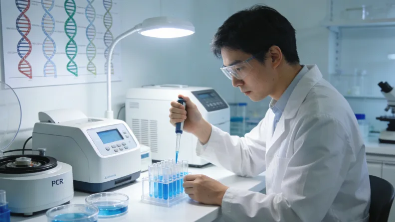 基因检测报告关键指标解读示意图