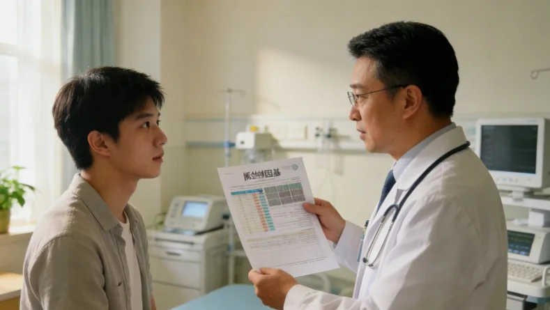 肿瘤基因检测流程示意图