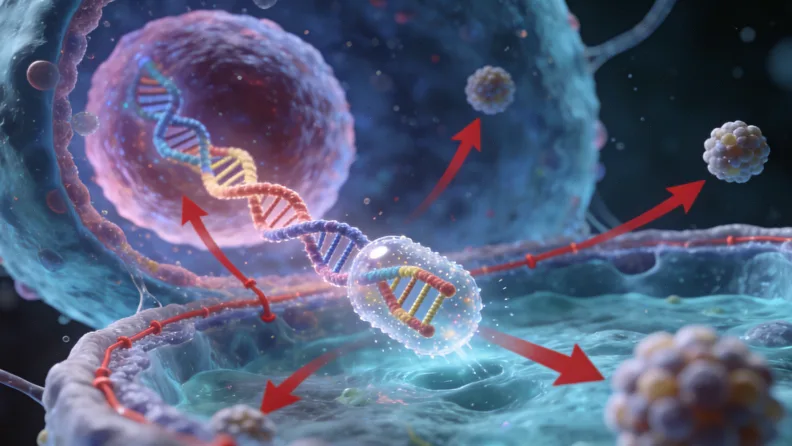肺癌基因检测流程示意图