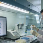 肺癌术后基因检测流程示意图