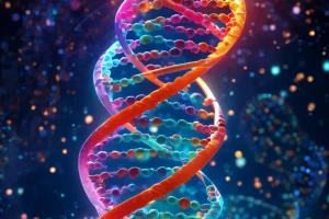 医生与家长讨论基因检测报告