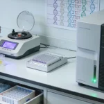 病理科医师处理肺癌活检标本