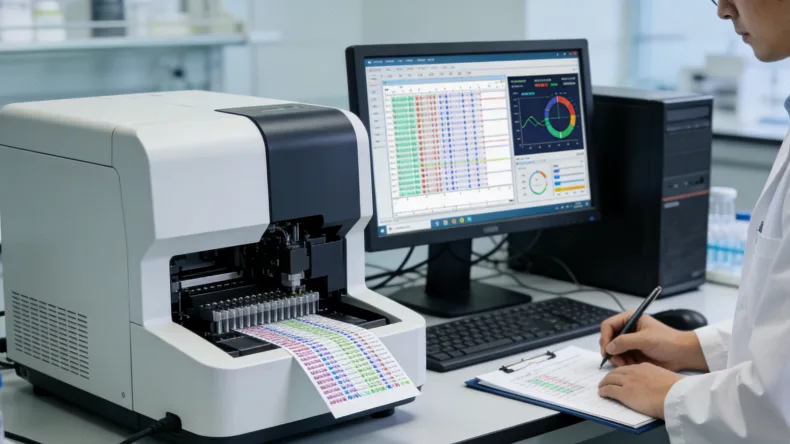 电磁导航支气管镜操作示意图