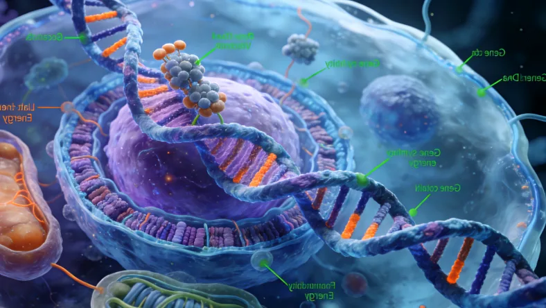 肺结节CT影像与基因检测报告对比图