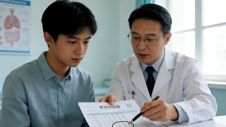 EGFR基因突变示意图展示敏感突变位点