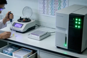 EGFR突变检测流程图