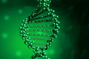 基因测序报告与血压计并列摆放