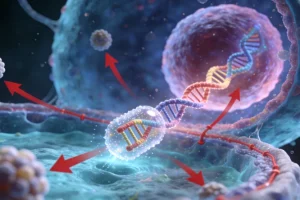 EGFR靶向药作用机制示意图