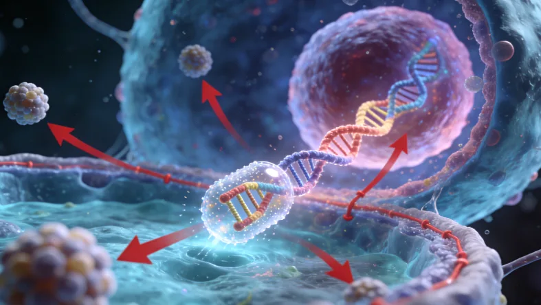 EGFR靶向药作用机制示意图