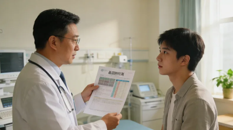 BRCA基因突变检测流程示意图