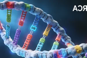 医生与患者讨论基因检测报告