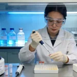 BRCA基因检测流程示意图