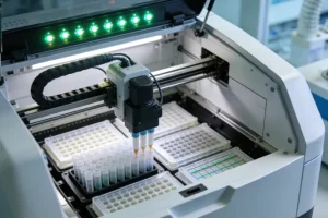 年轻患者进行基因检测咨询场景