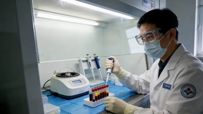 BRCA基因突变检测流程示意图