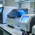 医生与患者讨论基因检测报告