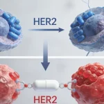 KRAS基因突变信号通路示意图