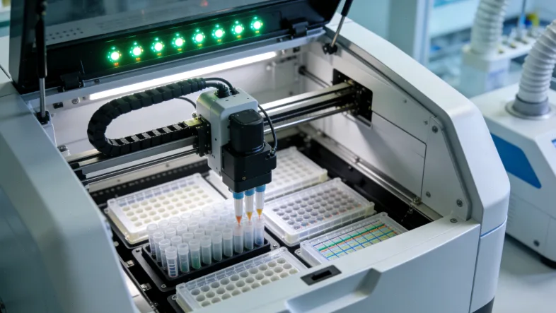 靶向药与基因检测钥匙锁关系示意图