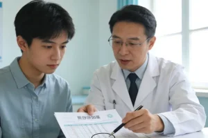 传统组织活检与血液液体活检流程对比示意图