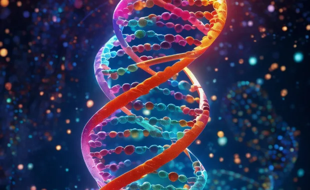 基因检测采样套装特写