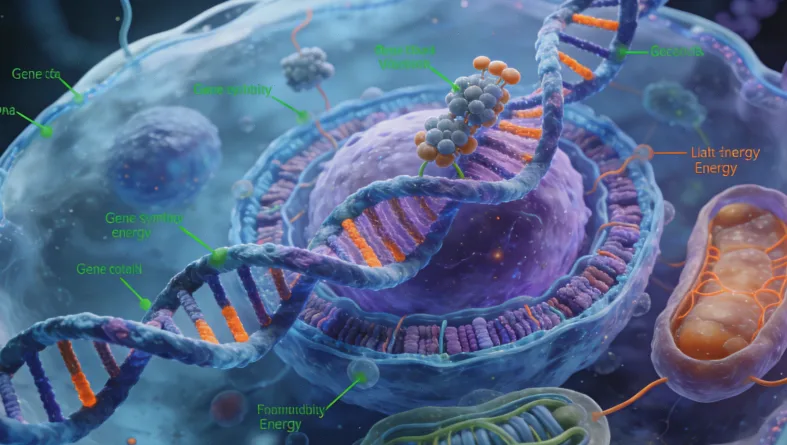 医生与患者讨论基因检测报告