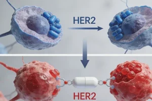 血液样本与组织样本对比示意图
