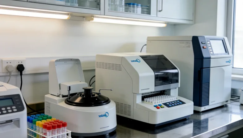 医生与患者讨论基因检测报告