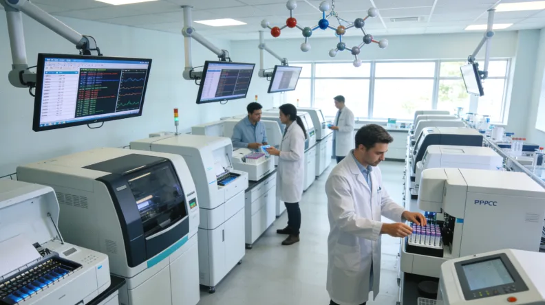 罕见癌症病理切片与NGS测序数据流对比图