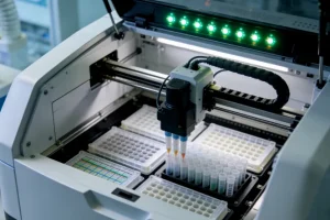 神经内科医生与患者家属沟通病情场景