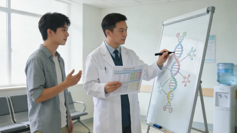 NGS测序数据可视化图表与VUS高亮标注