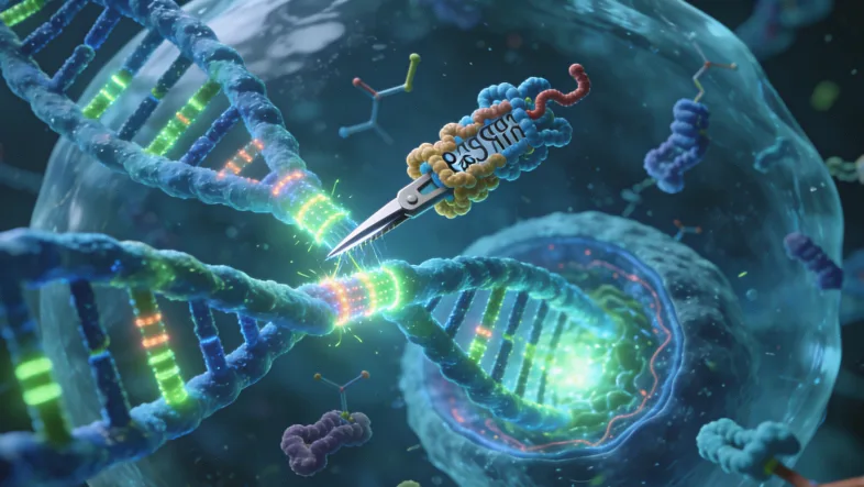 病理医生在显微镜下圈选肿瘤区域