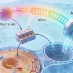 靶向测序与全外显子检测范围对比示意图