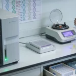 医生与家属在病房内沟通病情的场景