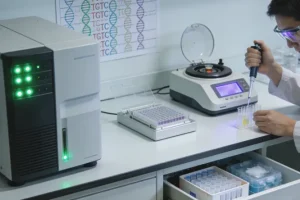 医生与家属在病房内沟通病情的场景