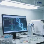 EGFR-TKI耐药机制示意图：T790M突变像一把新锁