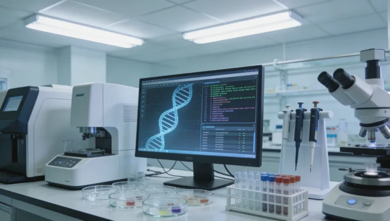 血液样本与组织样本对比示意图