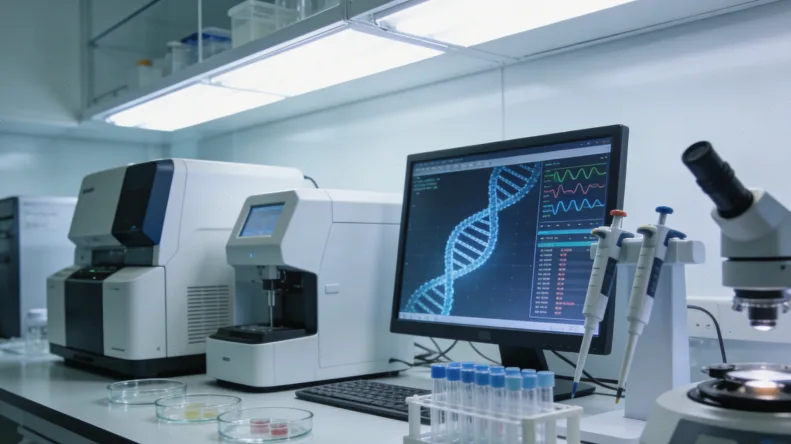 NGS与ARMS-PCR技术流程对比图