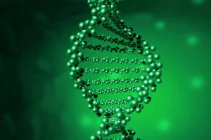 基因检测套件采集唾液样本示意图