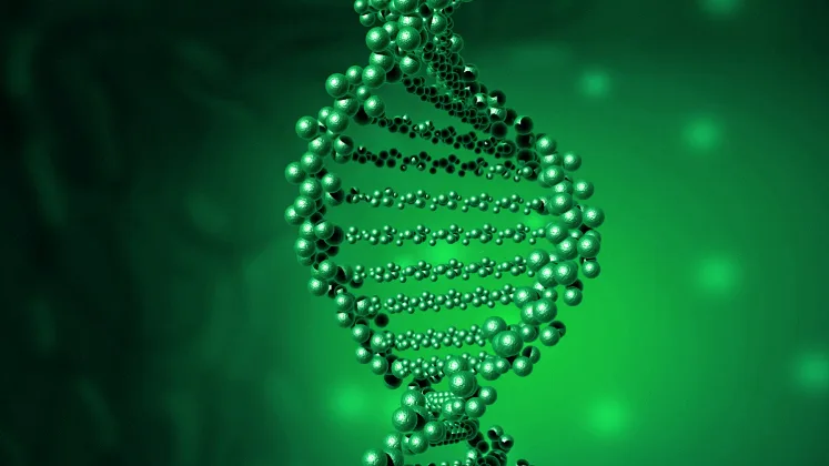 基因检测套件采集唾液样本示意图