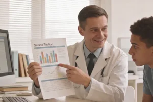 EGFR-TKI耐药后常见突变机制示意图