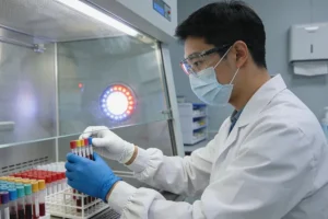 胃镜获取肿瘤组织活检示意图